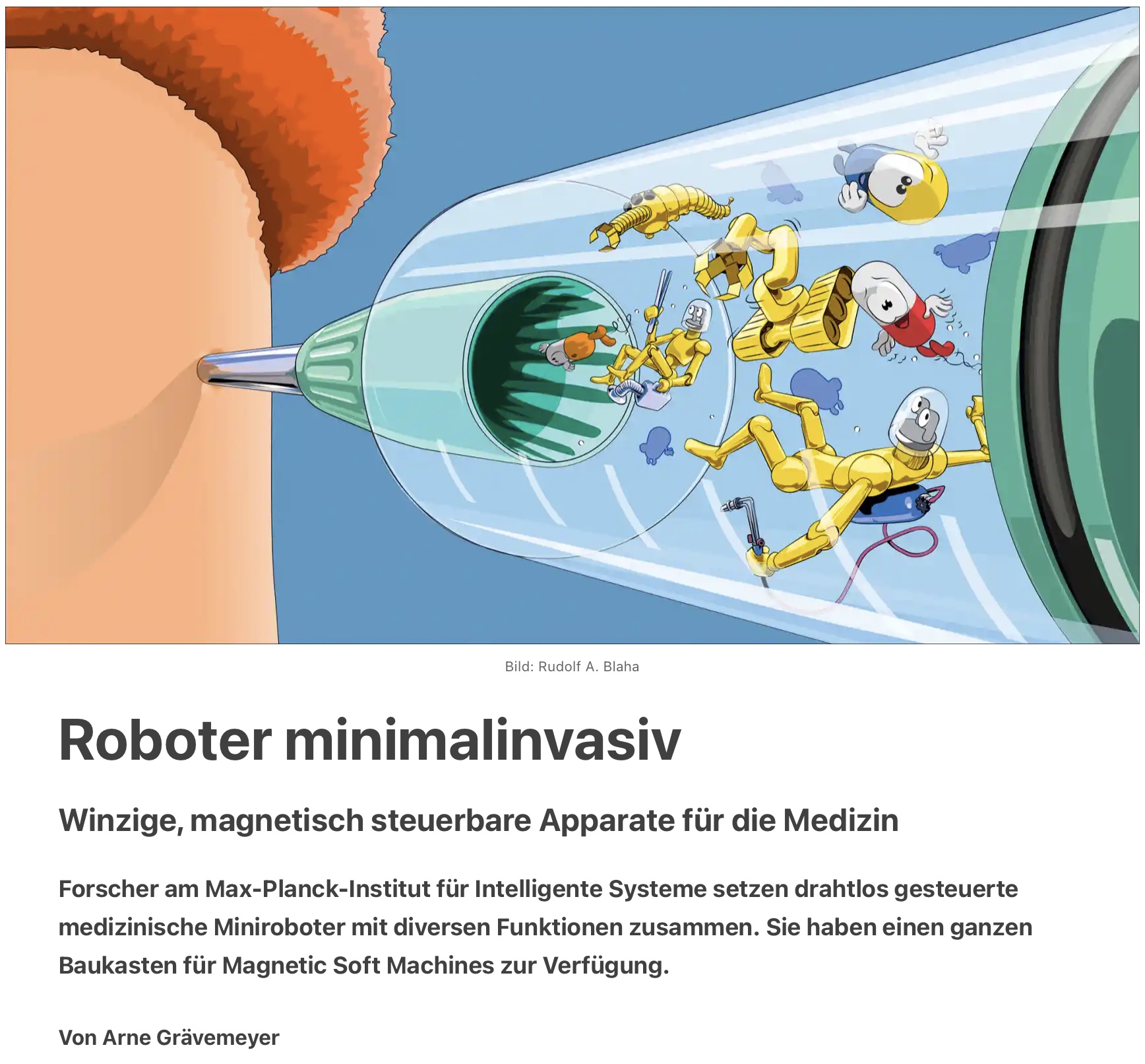 Biomedical Robotics – Robotics research in biomedical applications